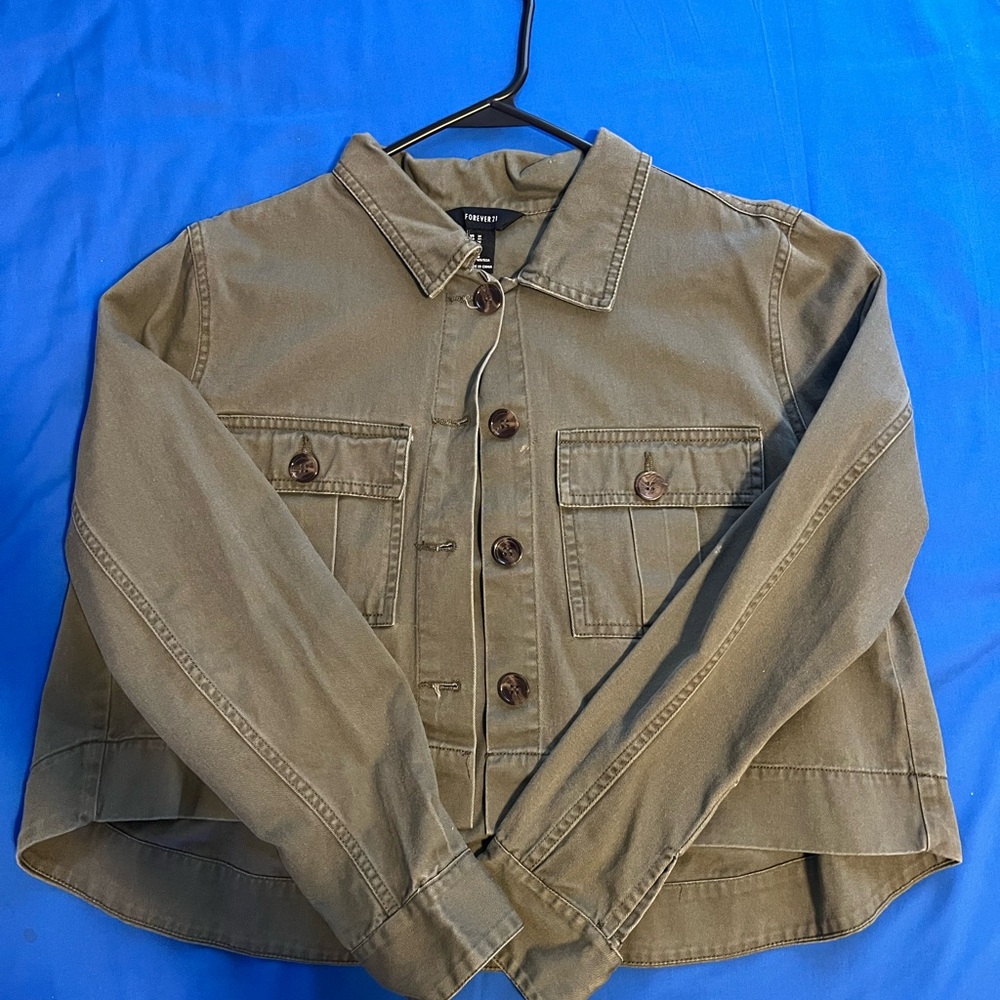 Forever 21 Olive Green Jacket